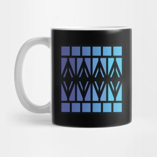 “Dimensional Energy” - V.2 Blue - (Geometric Art) (Dimensions) - Doc Labs Mug